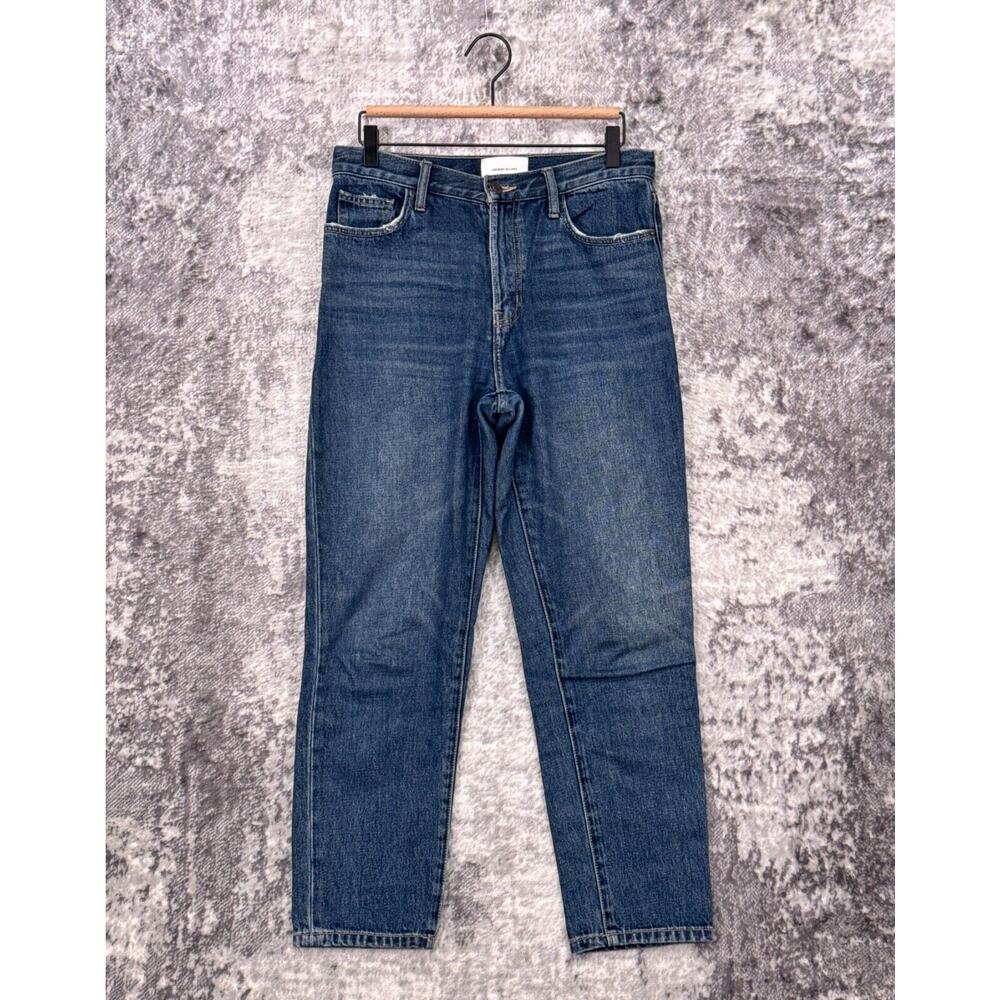 Current Elliott Jeans 27 Womens The Vintage Crop Fit Medium Wash Denim